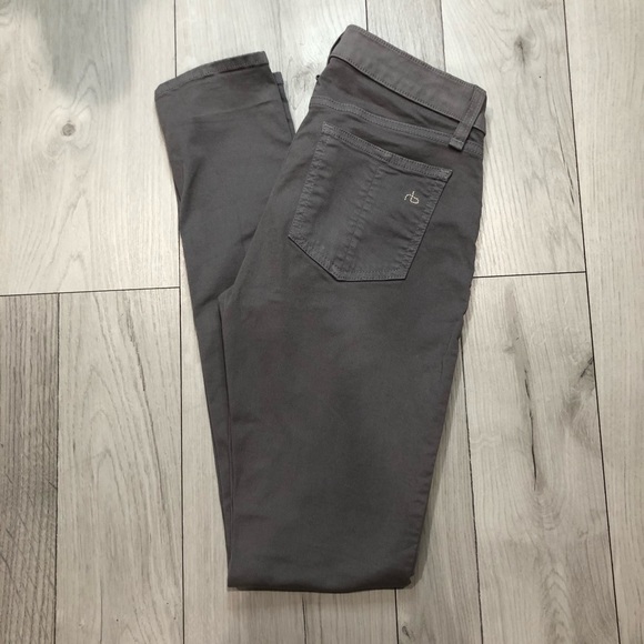 Rag & Bone Womens Grey Jean Skinny Leggings 24 - Picture 3 of 7
